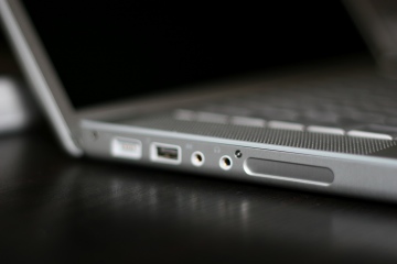 MacBook Pro side view