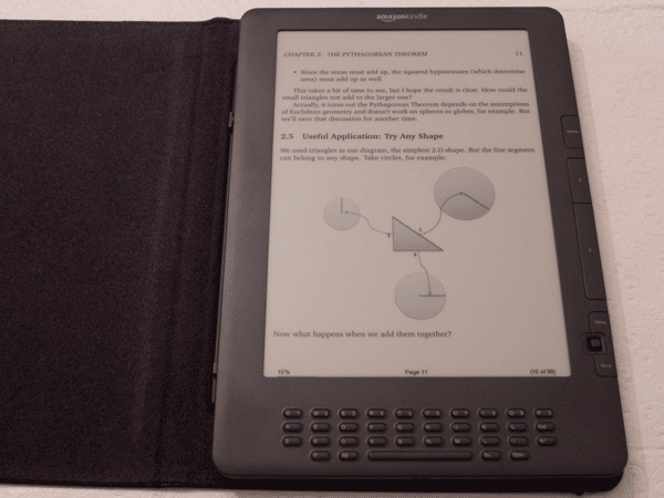 Math Better Explained on the Kindle DX