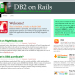 Running Radiant CMS on DB2 in the Cloud