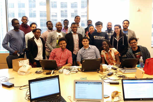 The IBM Analytics Emerging Technologies LEADing to Africa Students.