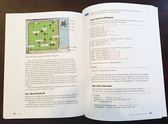 Inside the book